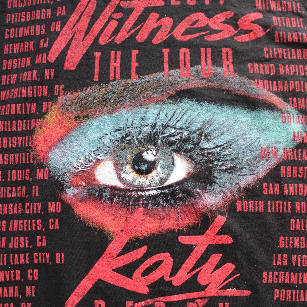 2017 Katy Perry Witness The Tour Band T-Shirt - Picture 8 of 9